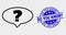 Vector Question Banner Icon and Distress Do You Know Query Seal