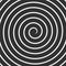 Vector radial curve spiral twirl background. Hypnotic, dynamic vortex Object. Stock Vector illustration