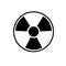 Vector radiation flat icon power new design