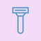Vector razor icon. Shaving razor