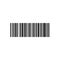 Vector realistic barcode isolated on white background.