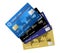 Vector realistic credit card set