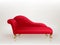 Vector realistic luxurious red sofa for vip person