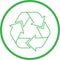 Vector recycle icon