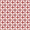 Vector red crosses, check seamless pattern painted