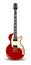 Vector Red Electric Guitar