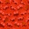 Vector red meeples seamless pattern