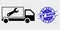 Vector Repair Lorry Icon and Scratched By Ship Watermark