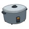 Vector of rice cooker