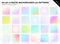 Vector Sale Template with Flying Silk on Polka Dot Pastel