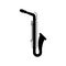 Vector Saxophone Silhouette. Suitable For Logos, Icons, Symbols, Emblems.
