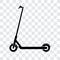 Vector scooter icon design