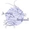 Vector seafood logo.