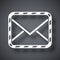 Vector sealed envelope icon