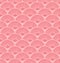 Vector seamless abstract coral fan pattern