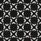 Vector seamless abstract geometric pattern. Elegant dark decorative design