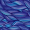 Vector seamless abstract hand-drawn pattern, waves background.