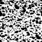 Vector seamless animal black and white pattern. Leopard, cheetah