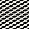 Vector Seamless Black And White Hexagonal Diadonal Pattern