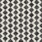 Vector Seamless Black & White Rhombus Square Engraving Pattern