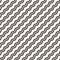 Vector Seamless Black And White Simple Diagonal Wavy Lines Pattern