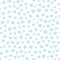 Vector seamless blue nursery pattern with rounded shapes. Good for wrapping paper texture, posters, kids design, greeting cards,