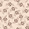 Vector seamless branch pattern