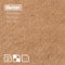 Vector seamless brown rice paper photo texture. Background for your design