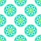 Vector Seamless Colour Mandala Pattern