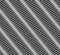 Vector seamless decorative pattern of wavy metallic wires on black background