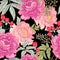 Vector seamless floral pattern.