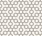 Vector seamless geometric pattern. Contemporary stylish tiles. Polygonal linear grid.