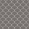 Vector seamless geometric pattern. Modern abstract rounded lines texture. Repeating concentric bold semicircles.