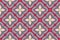 Vector seamless geometric pattern. Shaped rounded turquoise diamonds and light pink, yellow, brown stars and squares, red