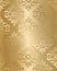 Vector seamless golden silk