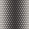 Vector Seamless Halftone HoneyComb Gradient Pattern