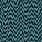 Vector Seamless Hand Drawn Wavy Distorted Lines Retro Pattern
