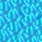 Vector Seamless Holographic Pattern, Turquoise Blue Background.