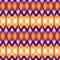 Vector seamless ikat ethnic pattern