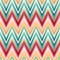 Vector seamless ikat ethnic pattern