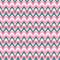 Vector seamless ikat ethnic pattern