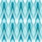 Vector seamless ikat ethnic pattern