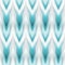 Vector seamless ikat ethnic pattern