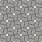 Vector seamless lattice pattern. Modern stylish texture with monochrome trellis. Repeating geometric grid. Simple design