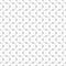 Vector seamless minimalistic pattern of curved lines with dots in nodes.