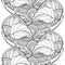 Vector Seamless Monochrome Fruit Pattern