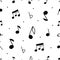 Vector Seamless Music Pattern