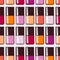 Vector seamless nail polish pattern