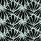 Vector seamless nautical pattern with hand drawn striped shells