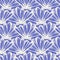 Vector seamless nautical pattern with hand drawn striped shells